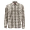 Simms Big Sky Longsleeve Shirt -Cheap Fishing Shop 10661 780 big sky ls shirt dark stone plaid f19 hires 4