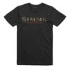 Simms Logo T-Shirt 1 Simms Logo T-Shirt -Cheap Fishing Shop 12803 001 p 1 ms simms logo tee black front 4