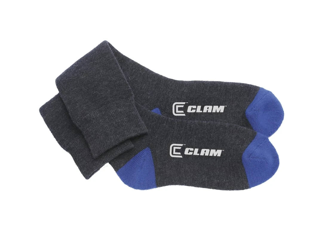Clam Merino Wool-blend Socks 3 Clam Merino Wool-blend Socks