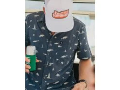 Badfish Cuttyhunk Short Sleeve Button Up Shirt 8 Badfish Cuttyhunk Short Sleeve Button Up Shirt -Cheap Fishing Shop cuttyhunk lifestyle 2