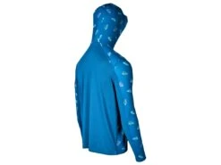 Googan Squad Hooded Long-Sleeve W/ Sleeve Print -Cheap Fishing Shop googansquad tossedjighoodedl s blue back 51 10 hoo 10010l