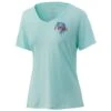 HUK Women's V-Neck 1 HUK Women's V-Neck -Cheap Fishing Shop huk beachglassheather womensbigmouthvneck 51 01 huk 10004c