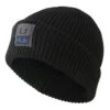 HUK HUK'D Up Knit Beanie -Cheap Fishing Shop huk black hukdupknitbeanie front 50 25 huk 10007a