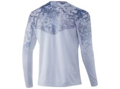 HUK Icon X Tide Change Fade Long Sleeve Shirt -Cheap Fishing Shop huk iconxtidechangefadels hogsback back 51 10 huk 10002