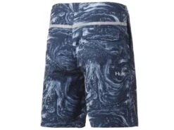 HUK Pursuit Stone Shore Boardshort -Cheap Fishing Shop huk pursuitstoneshoreboardshort deepoceanblue back 51 20 huk 10001 1