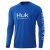 HUK Vented Pursuit Long Sleeve Shirt 1 HUK Vented Pursuit Long Sleeve Shirt -Cheap Fishing Shop huk ventedpursuitls hukblue front 51 10 huk 10004