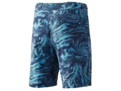 HUK Pursuit Stone Shore Boardshort -Cheap Fishing Shop huk volcanicash pursuitstoneshoreboardshort back 51 20 huk 10001a 1