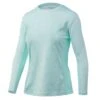 HUK Women's Icon X Running Lakes Long Sleeve Shirt -Cheap Fishing Shop huk women siconxrunninglakesls beachglass front 51 10 huk 10006 5
