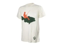Bass Rider T-shirt -Cheap Fishing Shop karls cream bassridertshirt angled 50 01 krl 10000