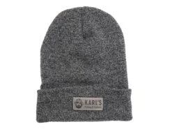 Karl's Fishing & Outdoors Cuff Beanie -Cheap Fishing Shop karls greyblackmarbled cuffbeanie 50 25 krl 10000b