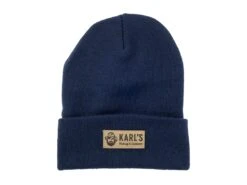 Karl's Fishing & Outdoors Cuff Beanie -Cheap Fishing Shop karls navy cuffbeanie 50 25 krl 10000d 1
