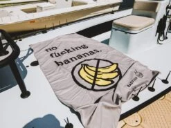 Badfish Boat Towel -Cheap Fishing Shop lifestyle nobananasboattowel badfish nofuckingbananas 20 50 bdf 10001a