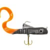 Musky Innovations Spring Bull Dawg -Cheap Fishing Shop muskyinnovations blackorange springdawgs 10 35 mky 10004a 1