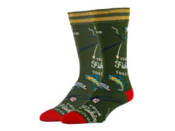 Oooh Yeah Themed Socks -Cheap Fishing Shop oohyeahsocks sock gone fishing10 1