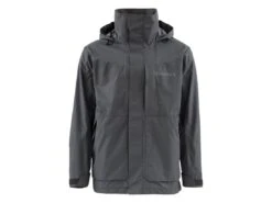 Simms Challenger Jacket -Cheap Fishing Shop simms black challengerjacket front 50 99 sim 10005b