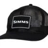 Simms Mesh All-Over Trucker -Cheap Fishing Shop simms meshallovertrucker black frontangle 50 25 sim 10021b 1